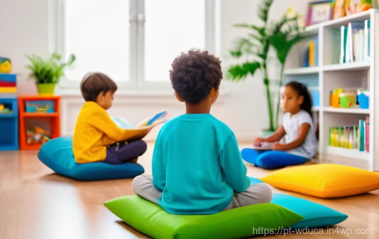 전인적 교육 접근과 협력적 문제 해결 - **Prompt 1: Holistic Learning in a Bright Classroom**
"A vibrant and welcoming elementary school...