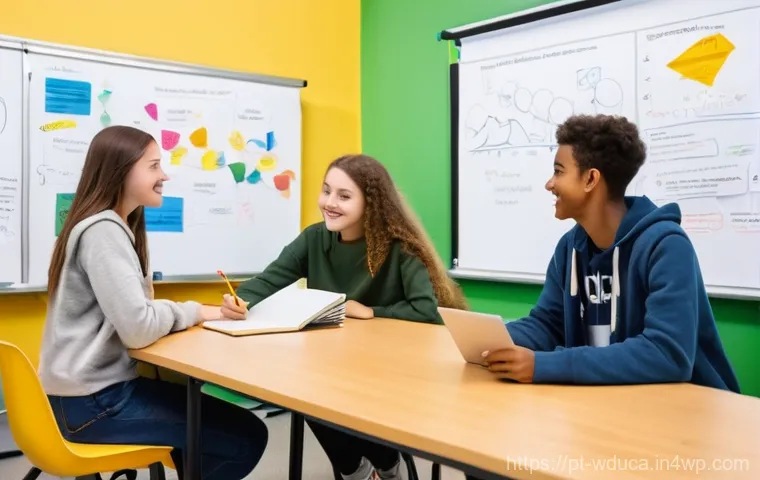 전인적 교육 접근과 협력적 문제 해결 - **Prompt 1: Holistic Learning in a Bright Classroom**
    "A vibrant and welcoming elementary school...